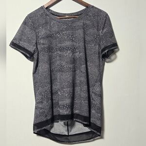 Lululemon Serve Up Some Sun Top Black White